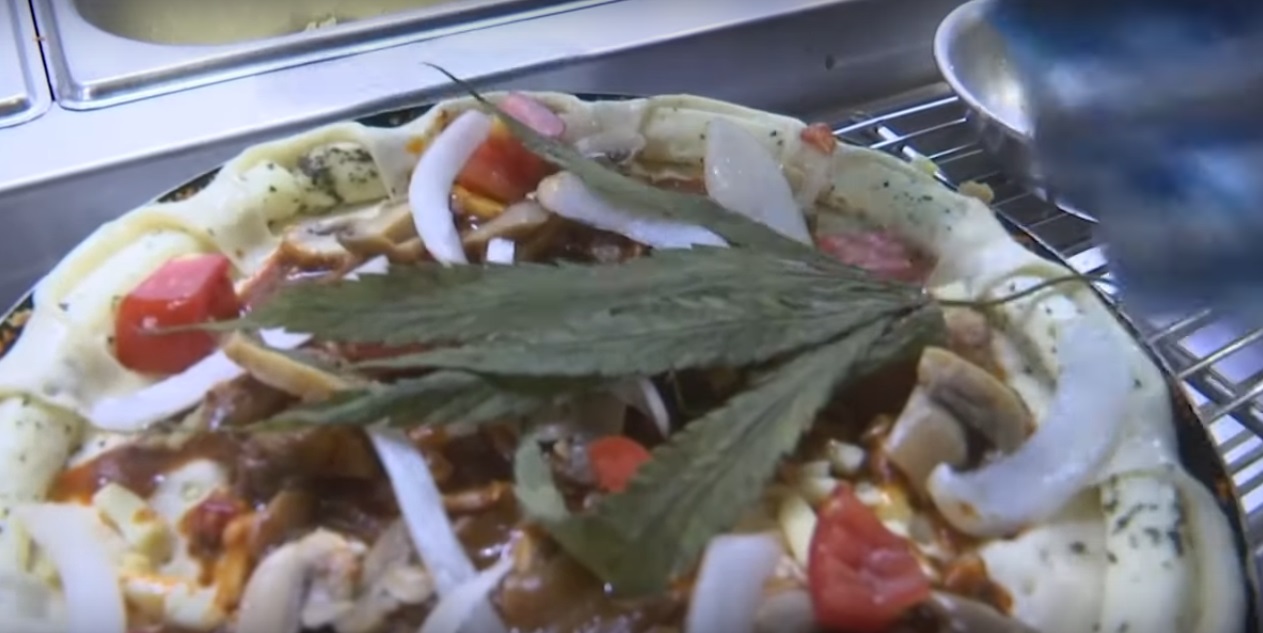 Qui veut goûter la pizza au cannabis ? (vidéo)